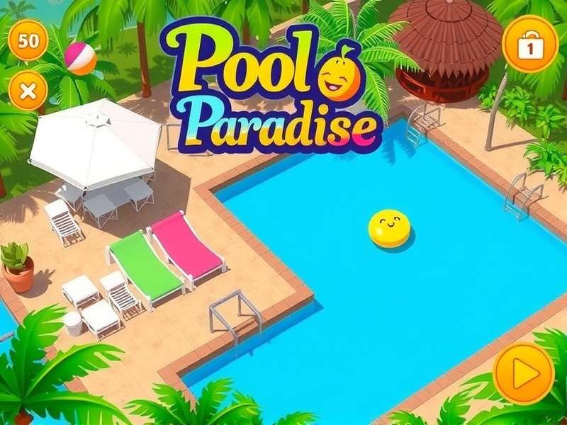 Goa Pool Paradise Game Screenshot